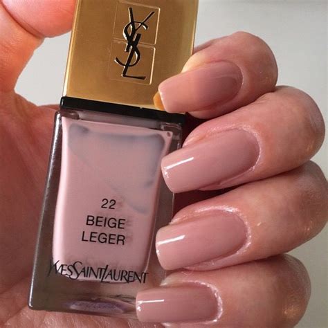 ysl nail polish beige leger.